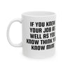 Ceramic Mug, 11oz