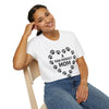 A Paw-Perfect Mom Unisex Softstyle T-Shirt - Ideal Gift for Dog Mom