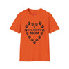 A Paw-Perfect Mom Unisex Softstyle T-Shirt - Ideal Gift for Dog Mom