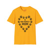A Paw-Perfect Mom Unisex Softstyle T-Shirt - Ideal Gift for Dog Mom