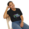 Coding Vibes Unisex T-Shirt, Graphic Tee for Programmers, Motivational Shirt, Gifts for Tech Enthusiasts, Summer Casual Wear
