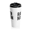 Raider Nation 15 oz Stainless Steel Travel Mug