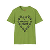 A Paw-Perfect Mom Unisex Softstyle T-Shirt - Ideal Gift for Dog Mom