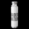 Raider Nation 22oz Copper Vacuum Insulated Bottle