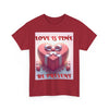 Love Is Time Valentine's Lovers T Shirt