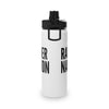 Raider Nation Stainless Steel Water Bottle, Sports Lid 12 18 32oz