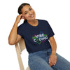 Coding Vibes Unisex T-Shirt, Graphic Tee for Programmers, Motivational Shirt, Gifts for Tech Enthusiasts, Summer Casual Wear