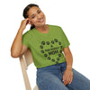 A Paw-Perfect Mom Unisex Softstyle T-Shirt - Ideal Gift for Dog Mom