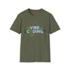 Coding Vibes Unisex T-Shirt, Graphic Tee for Programmers, Motivational Shirt, Gifts for Tech Enthusiasts, Summer Casual Wear