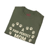 Paw-Perfect Mom Unisex Softstyle T-Shirt