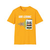 Vibe Coding Unisex Softstyle T-Shirt, Casual Graphic Tee, Tech-Inspired Shirt, Gift for Coders, Retro Vibe Shirt, Comfortable Everyday Wear