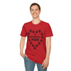 A Paw-Perfect Mom Unisex Softstyle T-Shirt - Ideal Gift for Dog Mom