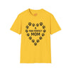 A Paw-Perfect Mom Unisex Softstyle T-Shirt - Ideal Gift for Dog Mom