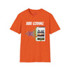 Vibe Coding Unisex Softstyle T-Shirt, Casual Graphic Tee, Tech-Inspired Shirt, Gift for Coders, Retro Vibe Shirt, Comfortable Everyday Wear