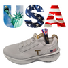 Trump 45 Red Wave And White Potus45 Casual Shoes Sneakers USA