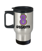 Believe in #8 Travel Mug