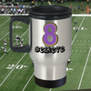 Believe in #8 Travel Mug